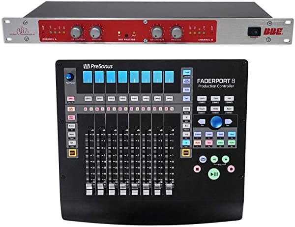 Presonus Faderport 8 Usb 8-Ch Mix Production Daw Controlador+Bbe Sonic Maximizer FADERPORT 8+882I