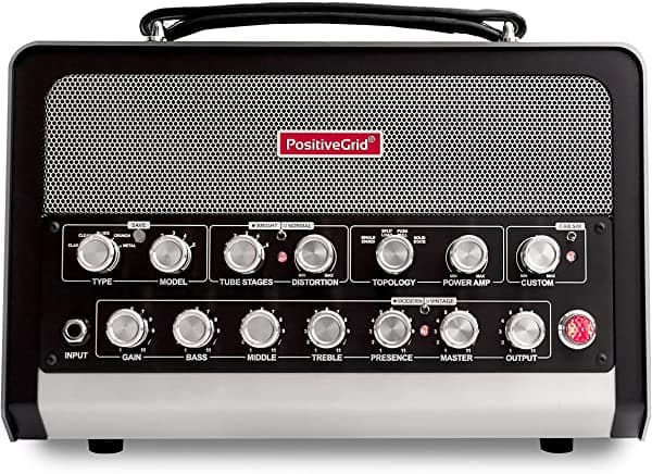 Positive Grid BIAS 600W Cabezal Amplificador de Guitarra y Bajo Black PG-BIASHead