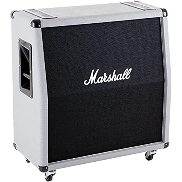 Marshall 2551Av Jubilee Plateado En Ángulo 4X12 Guitarra Parlante Gabinete M-2551AV-U
