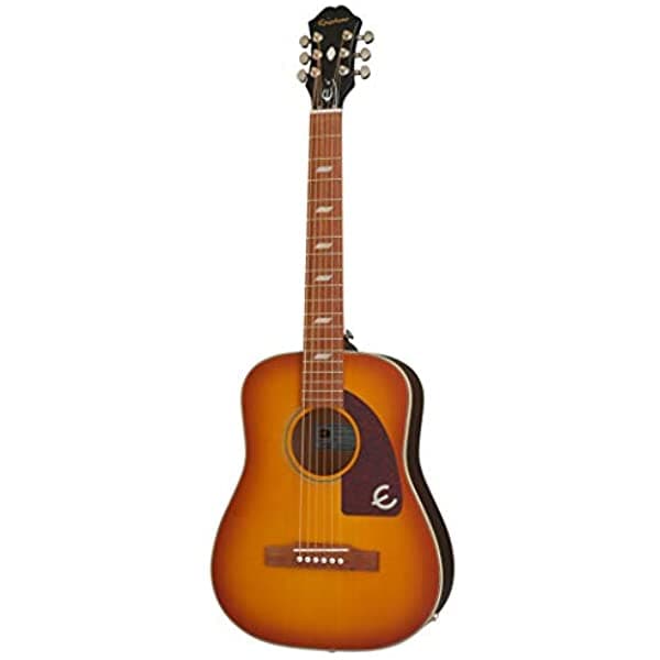 Epiphone Lil 'Tex Travel Acustica Actura Eléctrica Cherry