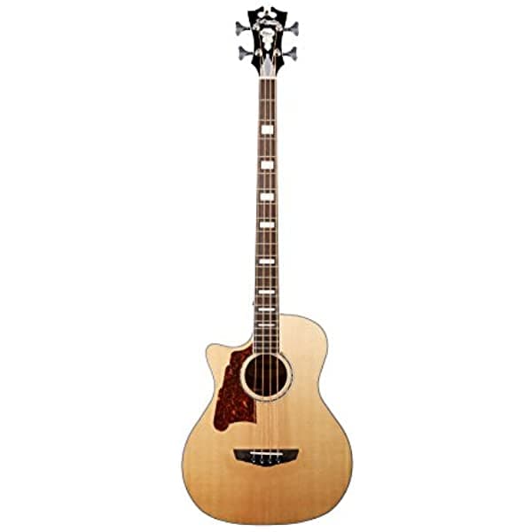 D'Angelico Premier Mott Lefty Acústica-Bajo Eléctrico Natural DAPB700NACCPLS