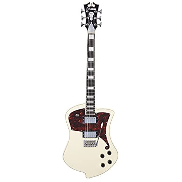 D'Angelico Premier Ludlow Guitarra Eléctrica Tremolo Tailpiece White Antique DAPLUDSVWCTR