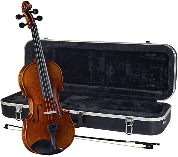 Cremona 4-Cuerdas Violin Natural Brown Tamaño Sv-588 1 4