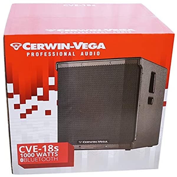 Cerwin Vega Cve-18 18 1000 Watt Potenciados Subwoofer Bluetooth 4334420899