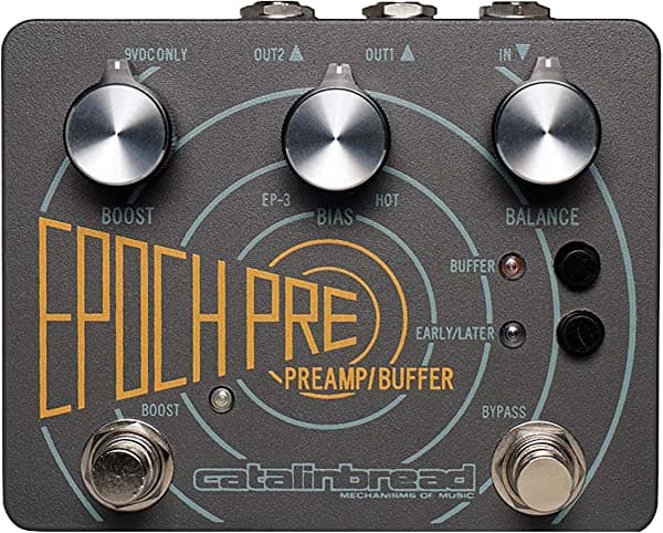 Catalinbread Epoch Pre - Preamp/Buffer Pedal de Efectos para Guitarra EPOCHPRE
