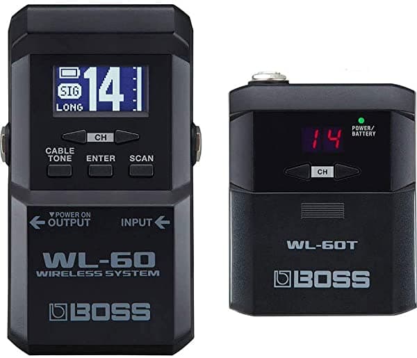 Boss Wl-60 Guitarra Inhalmbrico Sistema Incluye Auriculares Inhalmbrico Gratis Estereo Bluetooth In-Ear Y 1 Año Todo Música Extendida