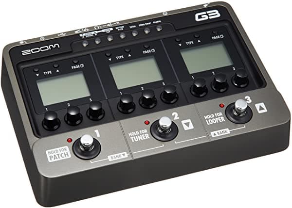 ZOOM G3: Simulador de Amplificador para Guitarra, Versión 2.0 Importado de Japón