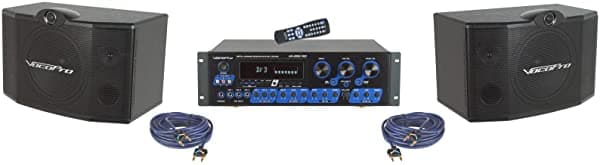 VocoPro KRS3 Sistema de Karaoke, 21.00 x 21.00 x 23.00