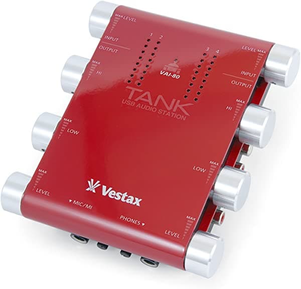 Vestax Vai-80 Usb Audio Placa 2 Estéreo En Y Outs AMS-Vestax VAI-80