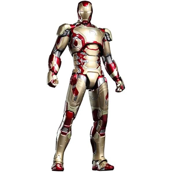 Hot Toys Iron Man 3 Movie Masterpiece Iron Man Mark XLII Figura de Colección HTMMS197D02