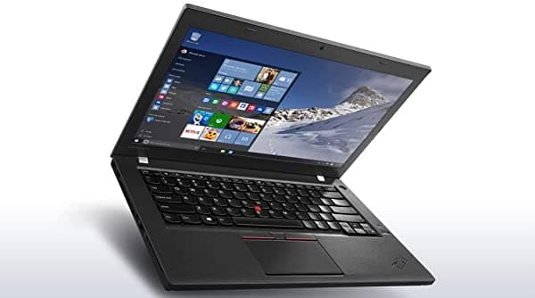 Amazon Renewed Lenovo ThinkPad T460 14 pulgadas Notebook Intel Core i5-6200U hasta 2.8G cámara web 1920x1080 8G RAM 256G SSD USB 3.0 HDMI Win 10 Pro 64 bits soporte multilingüe inglés-español (Reacondicionado)
