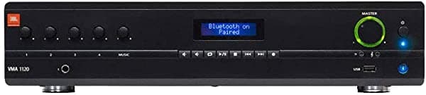 Jbl Vma1120 - Mezclador/Amplificador De Canal Con Bluetooth 120 W Con Microfibra Y Música Gratuita