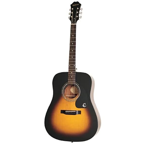 Epiphone Dr-100 - Guitarra Acústica Vintage Sunburst EA10VSCH1