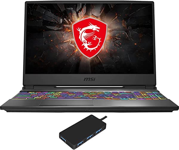 ME2 MichaelElectronics2 Msi Gp65 Leopard 10Sek-048 - Portátil Para Juegos Y Entretenimiento (Intel I7-10750H 6 Núcleos Full Hd (1920 X 1080) Rtx 2060 Wifi Bluetooth Win 10 Home) Con Concentrador Usb 2917-25Satah GP65048