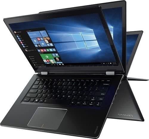 Lenovo Flex 4 14 14" 2 en 1 Notebook - Negro procesador Intel Core i7-6500U 2.5GHz Microsoft Windows 10 8GB DDR4-2133 RAM 512 GB de estado sólido