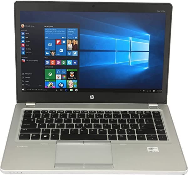 Amazon Renewed Hp Elitebook Folio 9470 M 14" Intel Core I5 - 3427U 1.8 Ghz 8 Gb 128 Gb Ssd Windows 7 Pro (Reacondicionado Certificado) Gris Acero WT5-0020