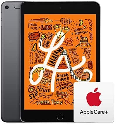 Apple Ipad Mini (Wi-Fi + Cellular 64Gb) - Space Gray (Latest Model) Con Applecare+ Bundle