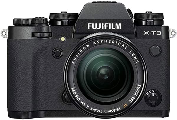 Fujifilm X-T3 Cámara Digital Sin Espejo X-T3 w/XF18-55 Lens Kit - Black