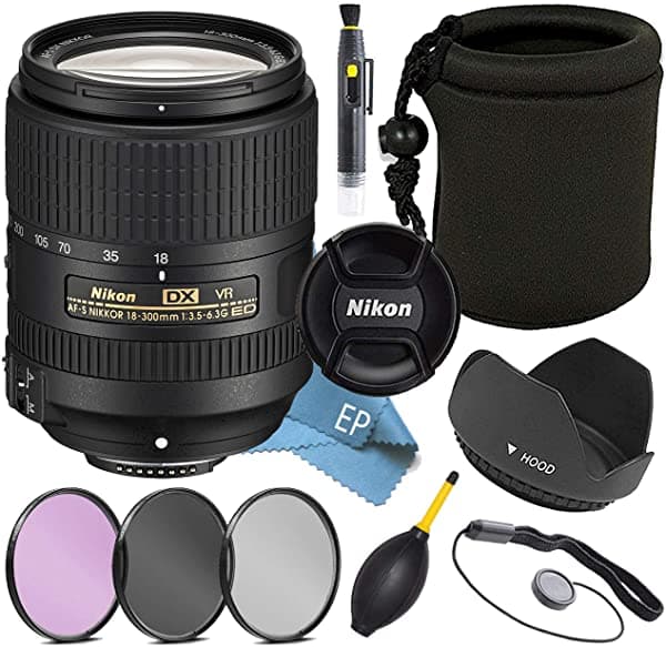 Nikon Af-S Dx Nikkor 0.709-11.811 In F/35-63G Ed Vr Nikon 18-300mm