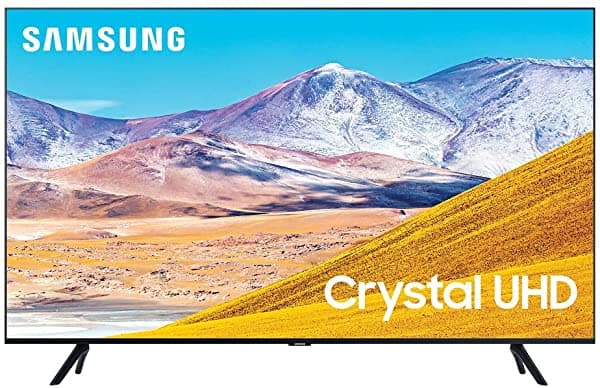 SAMSUNG 50-inch Class Crystal UHD TU-8000 Series - Televisor Inteligente 4K HDR con Alexa Integrado (UN50TU8000FXZA, Modelo 2020)