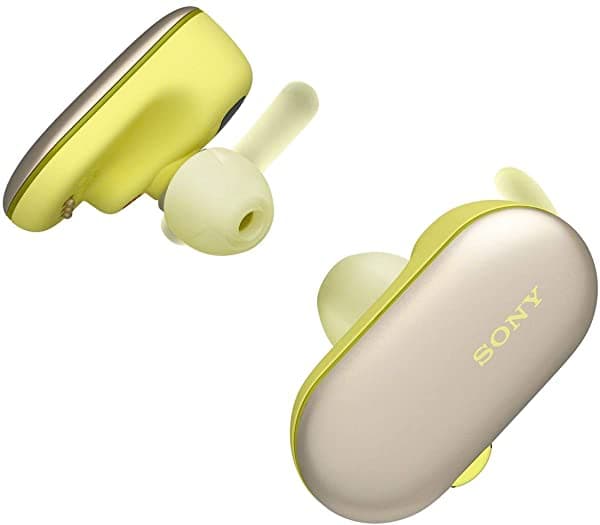 Sony Wf-Sp900 - Auriculares Inalámbricos Deportivos (Versión Internacional) Color Amarillo WF-SP900 YM