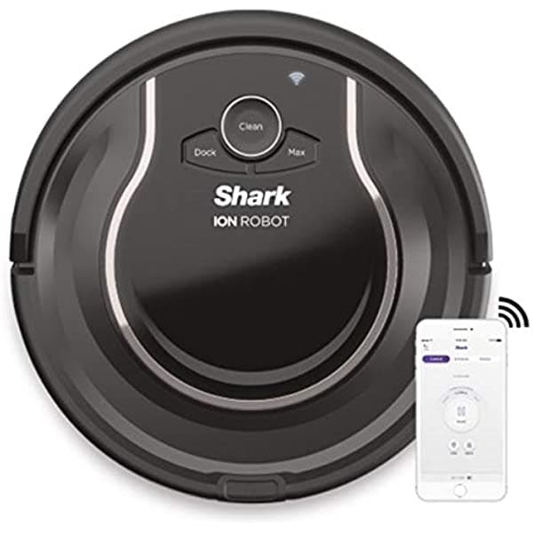 Aspiradora Shark Ion Robot 750 Con Conectividad Wi-Fi + Control De Voz Funciona Con Amazon Alexa (Rv750)