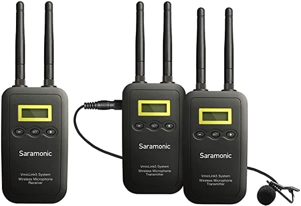 Saramonic Vmiclink5 - Cable Inalámbrico VmicLink5 RX+TX+TX
