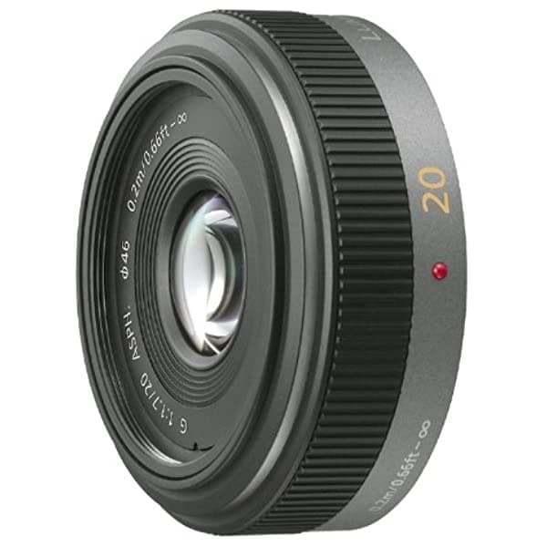 Panasonic Lumix G 20 Mm/F1.7 Asph. Pancake | H-H020 - Versión Internacional (No De Garantía)