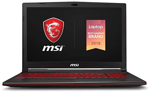 Msi Gl63 8Rcs-060 15.6" Gaming Laptop Intel Core I5-8300H Nvidia Gtx1050 8Gb 256Gb Nvme Ssd Win10