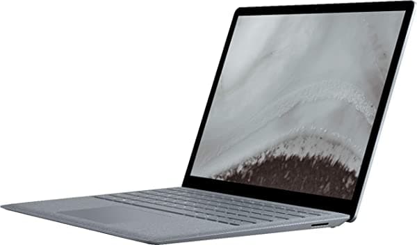 Amazon Renewed Microsoft Surface Laptop 2 de 13.5 pulgadas, Pantalla Táctil, i7-8650U, 8GB de RAM, SSD de 256GB, Color Negro, DAJ-00092 (Reacondicionado)