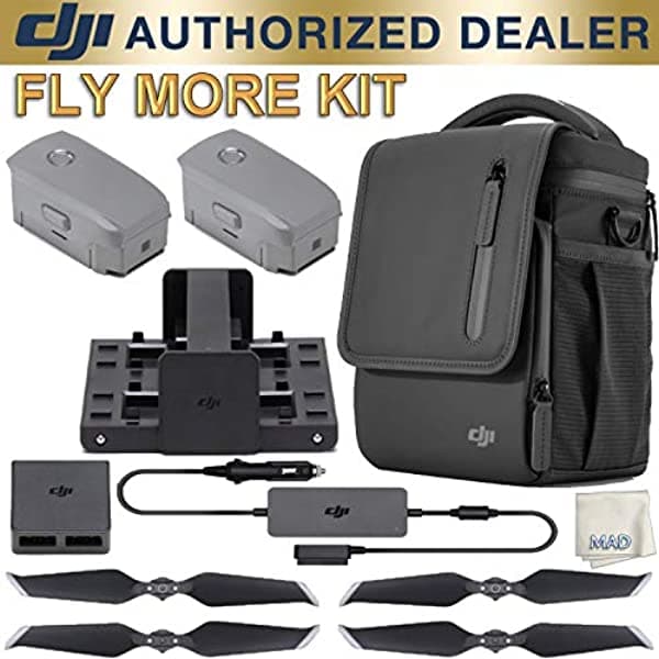 Dji Fly More Kit Mavic 2 + Mad Camaras Paño De Limpieza De Microfibra