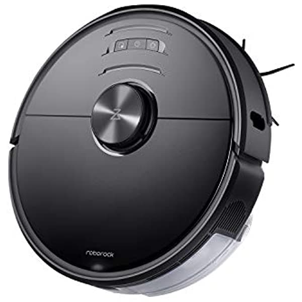 Roborock S6 MaxV Robot Aspiradora y Trapeador con Cámaras Dobles, Reconoce y Evita Obstáculos, Succión Fuerte de 2500Pa, Mapeo Inteligente, Visión Nocturna Avanzada, Ideal para Pelo de Mascotas