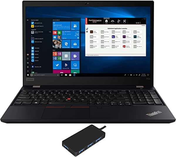 Lenovo ThinkPad P53s Notebook para el Hogar y la Empresa (Intel i7-8565U de 4 Núcleos Full HD (1920 x 1080) de 15.6" Quadro P520 Huella Digital WiFi Bluetooth Cámara Web 2 USB 3.1 1 HDMI) 445-M2PCIEIM8 10-LENOVO-7699