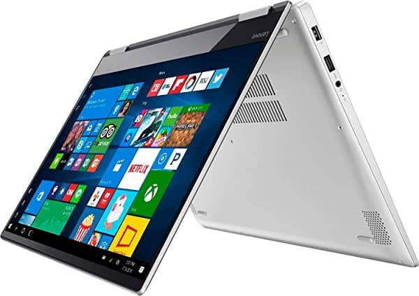 Lenovo Yoga 720 15.6" 4K Uhd Ips Multi-Touch Laptop Intel Core I7-7700Hq Hasta 3.8Ghz 16Gb Ddr4 256Gb Ssd Pcie Nvidia Gtx 1050 Cámara Web Bluetooth Lector De Huellas Digitales Teclado Retroiluminado Windows 10
