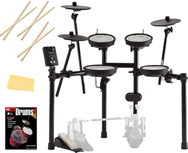 Roland Td-1Dmk Juego De Batería Electrónica Con 3 Pares De Palos Libro De Instrucción Y Paño De Pulido De Bazar Austin TD-1DMK-COMBO-STD