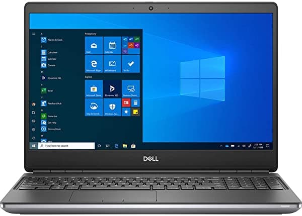 Estación De Trabajo Portátil Dell Precision 7550 - 156" Fhd Ag - 26 Ghz Intel Core I7-10750H Seis Núcleos - 512Gb Ssd - 16Gb - Quadro Rtx 3000 6Gb - Win10 Pro M8PHD