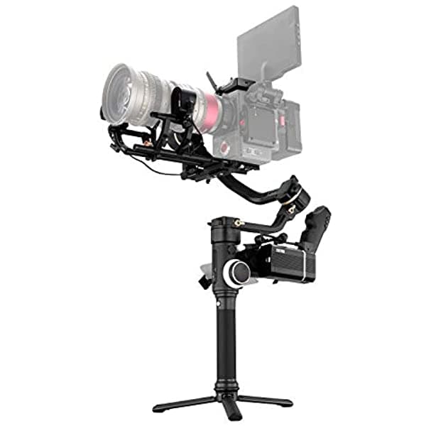 Zhiyun Crane 3S Pro Kit 3 Ejes Gimbal Estabilizador Para Cámaras De Cine Dslr Sin Espejo Videocámara Para Sony Canon Panasonic Nikon Blackmagic 6K 4K Diseño Modular Carga Útil Máxima 14.3 Lbs