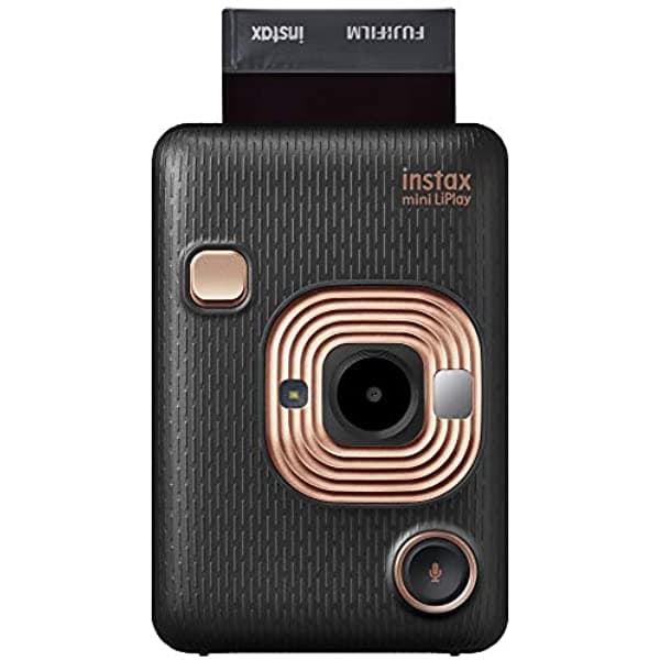 Fujifilm Instax Mini Liplay Cámara Instantánea Híbrida - Negra Elegante (16631813)