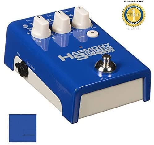 Tc-Helicon Harmony Singer 2 Voces Procesador Con Microfiber & 1 Year Everything Music Extended Warranty