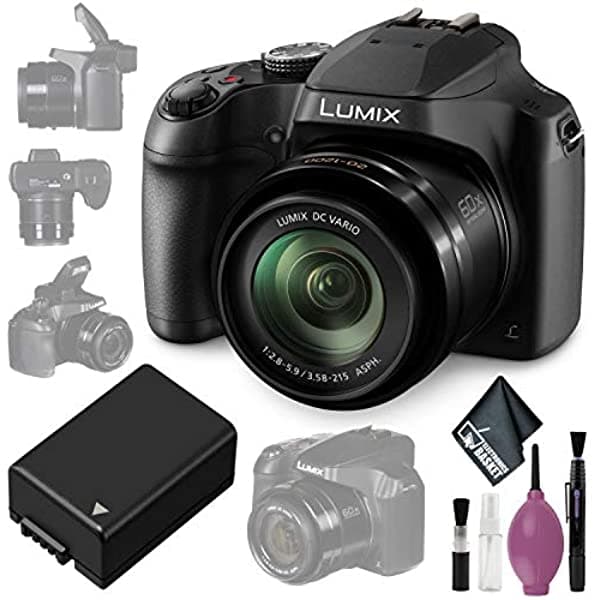 Panasonic Lumix Dc-Fz80 - Kit De Limpieza Para Cámara Digital Dmw-Bmb9 Y Leica Bpdc9 PANDCFZ80BKU