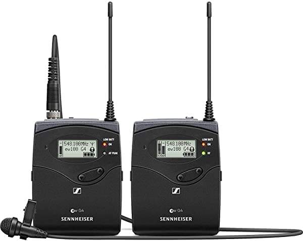 Sennheiser EW 112P G4 - Sistema de Micrófono Lavalier Inalámbrico Omnidireccional Negro Pro Audio ew 112P G4-A