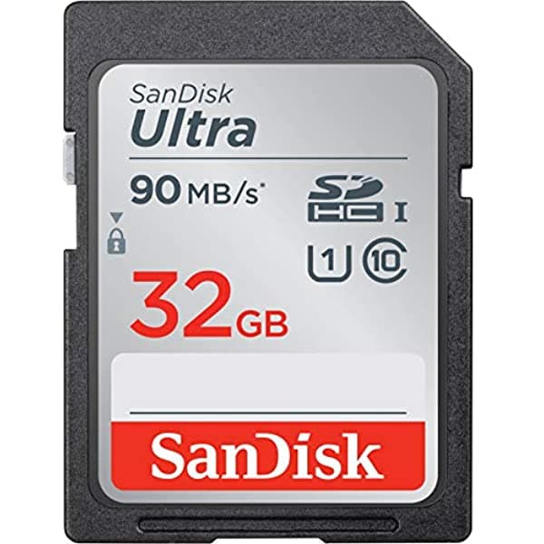 Sandisk Tarjeta De Memoria Ultra Sdxc Uhs-I De 128 Gb 100 Mb/S C10 U1 Full Hd Sdsdunr SDSDUNR-032G-GN6IN