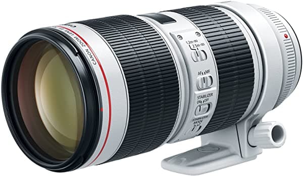 Canon 3044C002 EF 70-200mm f/2.8L IS III USM Lente para Cámaras Réflex Digitales, Blanco
