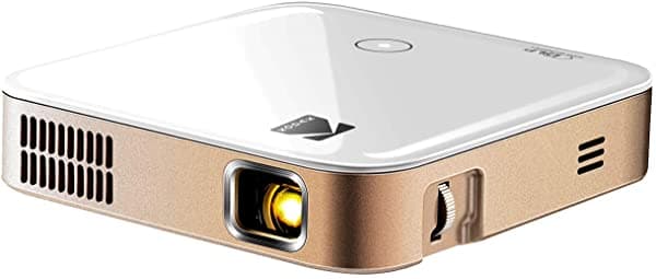 KODAK Luma 350 - Proyector Portátil Ultra HD Recargable con Android 6.0, Wi-Fi, Apps de Streaming, Control Remoto y Imagen Nítida RODPJS350