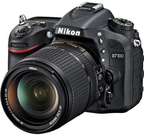 Nikon D7100 Cámara Réflex Digital 24.1MP con Lente Zoom 18-140mm f/3.5-5.6G ED VR Autoenfoque 13302