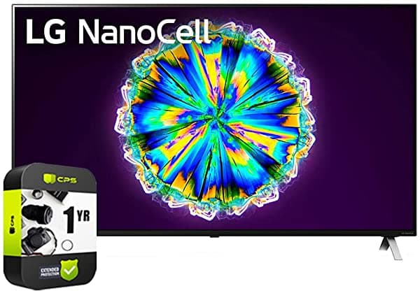Lg Nano 8 Series Class 4K Smart Uhd Nanocell Tv Con Ai Thinq 2020 Bundle Con 1 Año De Garantía Extendida) E9Lg55Nano85
