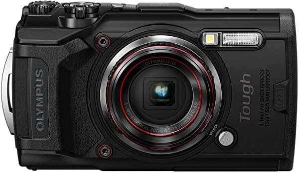 Olympus Cámara Resistente Al Agua Tg-6 Color Negro V104210BU000