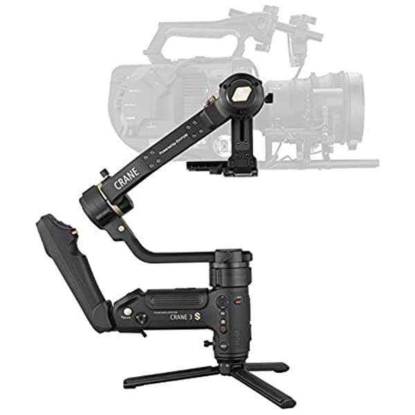 Zhiyun Crane 3S SmartSling Kit [Oficial] Estabilizador Gimbal de Mano de 3 Ejes para Cámaras de Cine DSLR y Videocámara (con Mango SmartSling) A-CR107-EU