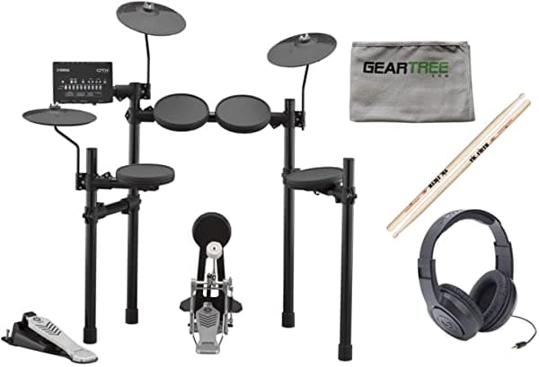 Yamaha Dtx432K - Batería Electrónica Con Auriculares Palos Y Paño