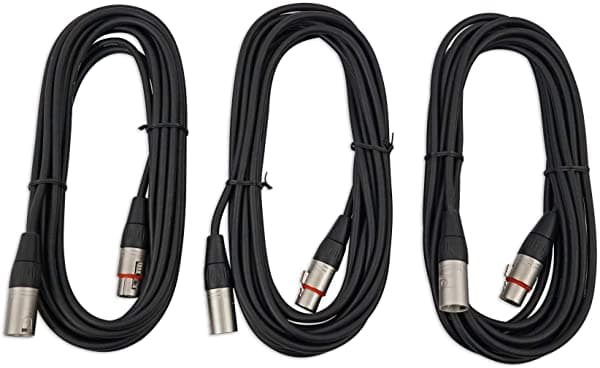 Samson Mc18 (3) 18 "Ft Xlr-Xlr Micrófono Cables 809164003298